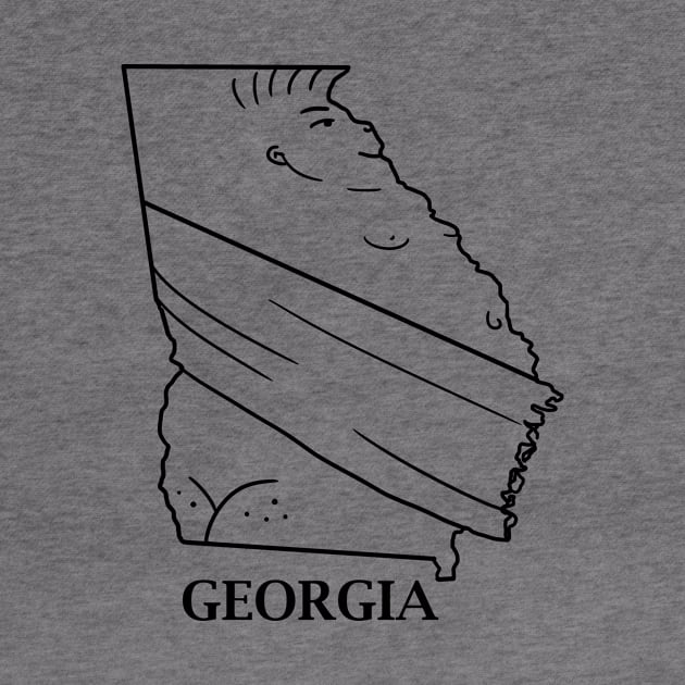 A funny map of Georgia 2 by percivalrussell